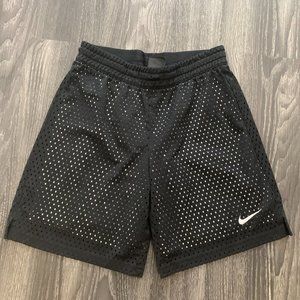 Nike~Basketball Shorts~Black Mesh